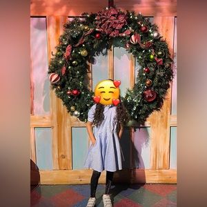 Baby Blue Ralp Lauren Girls Dress